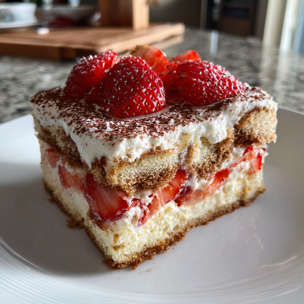 Erdbeer Tiramisu Rezept: Himmlisch Einfach in 15 Min