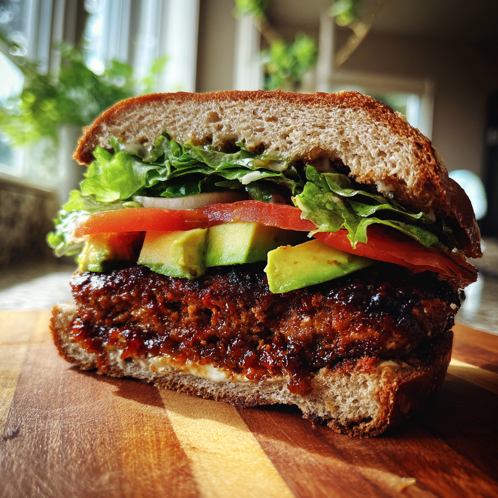 Gesunder Burger: 1 Unverschämt Lecker, Weniger Schuld