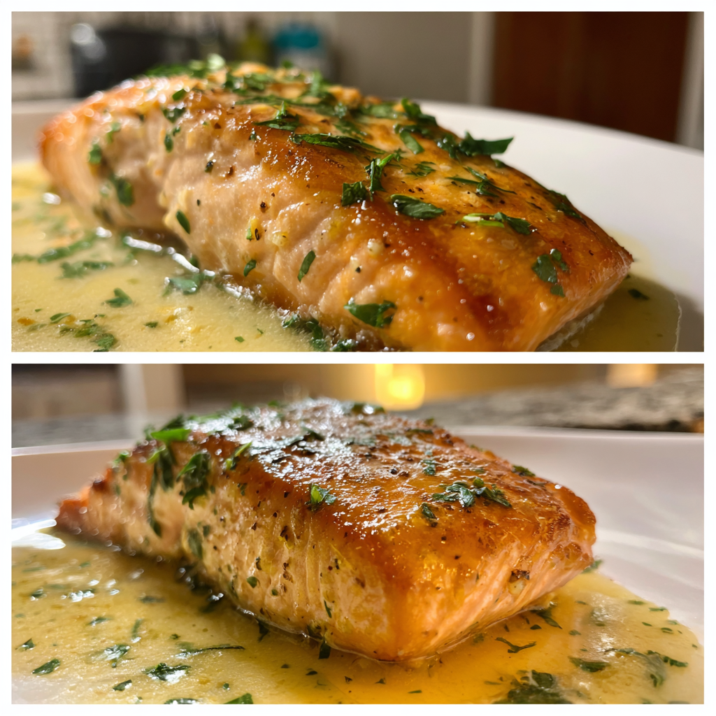 Lachsfilet Zitronenbutter: 10 Min Bliss