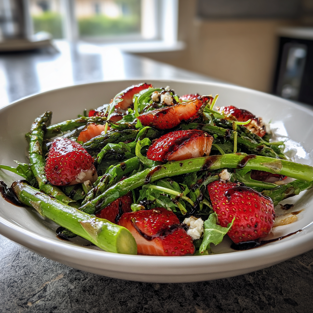 Spargel Erdbeer Salat: 1 Delightful Dish